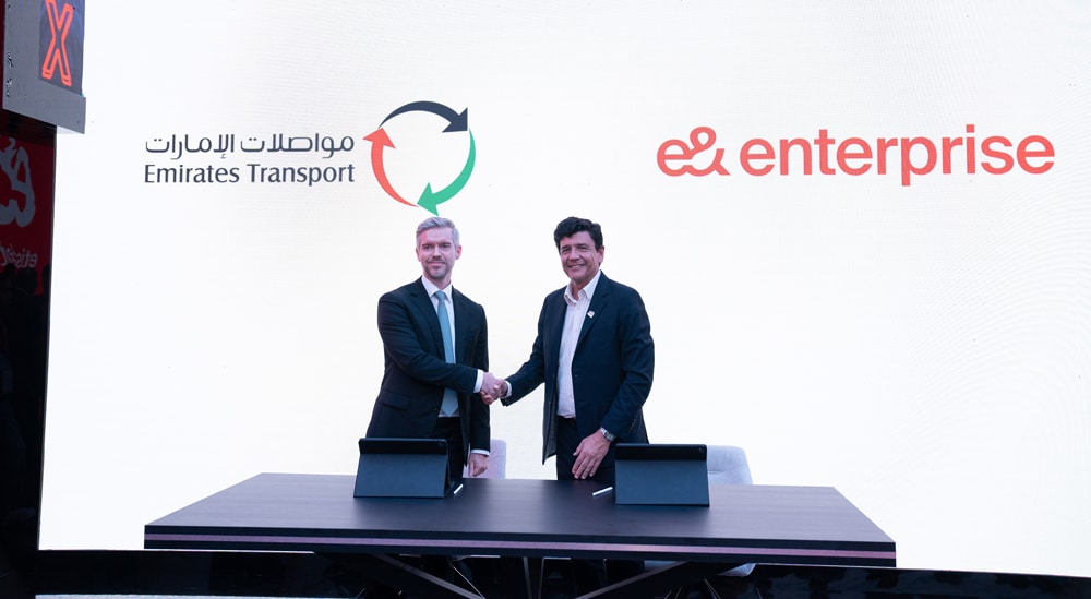 Emirates Transport and e& enterprise team up to advance fleet efficiency and sustainability